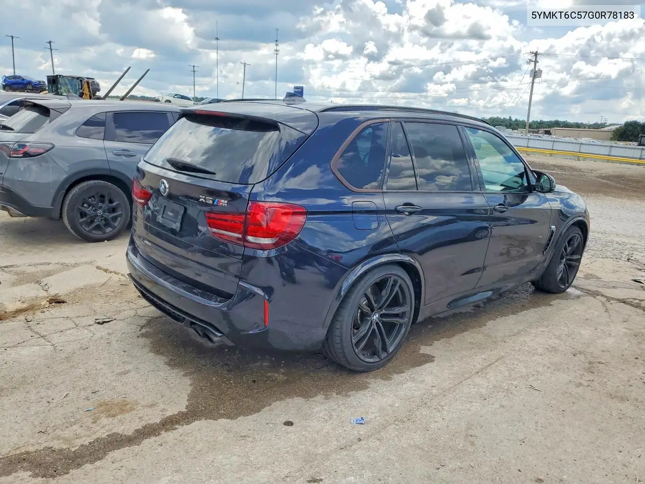 2016 BMW X5 M VIN: 5YMKT6C57G0R78183 Lot: 61199406