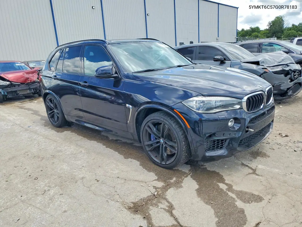 2016 BMW X5 M VIN: 5YMKT6C57G0R78183 Lot: 61199406