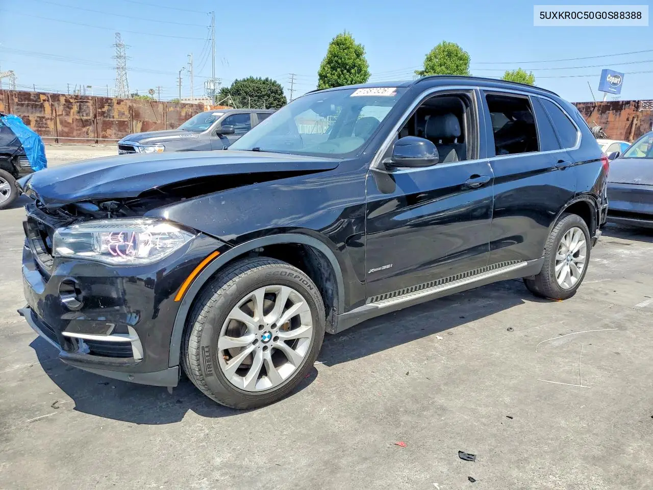2016 BMW X5 xDrive35I VIN: 5UXKR0C50G0S88388 Lot: 61387326