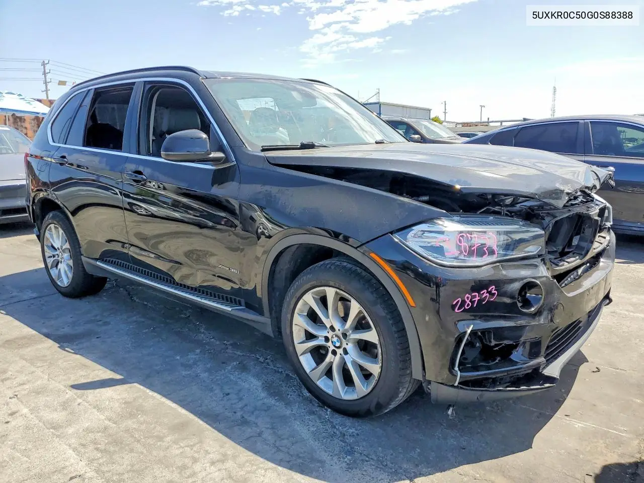 2016 BMW X5 xDrive35I VIN: 5UXKR0C50G0S88388 Lot: 61387326