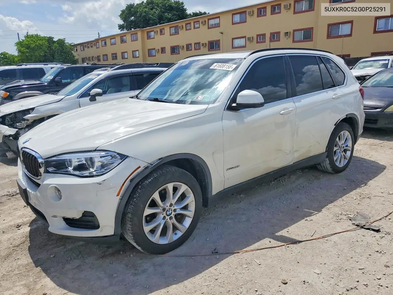 2016 BMW X5 xDrive35I VIN: 5UXKR0C52G0P25291 Lot: 61608156
