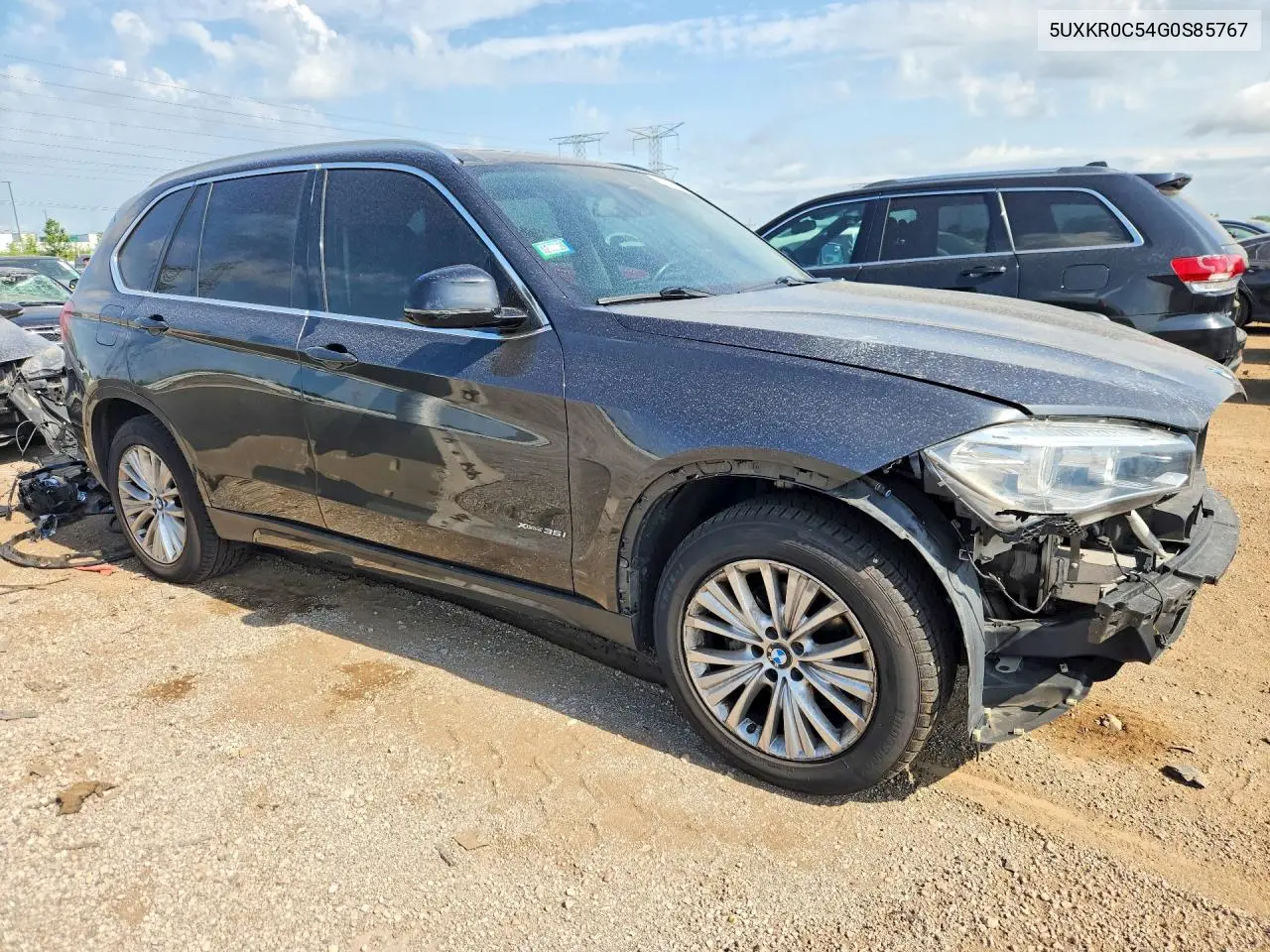 2016 BMW X5 xDrive35I VIN: 5UXKR0C54G0S85767 Lot: 61748086