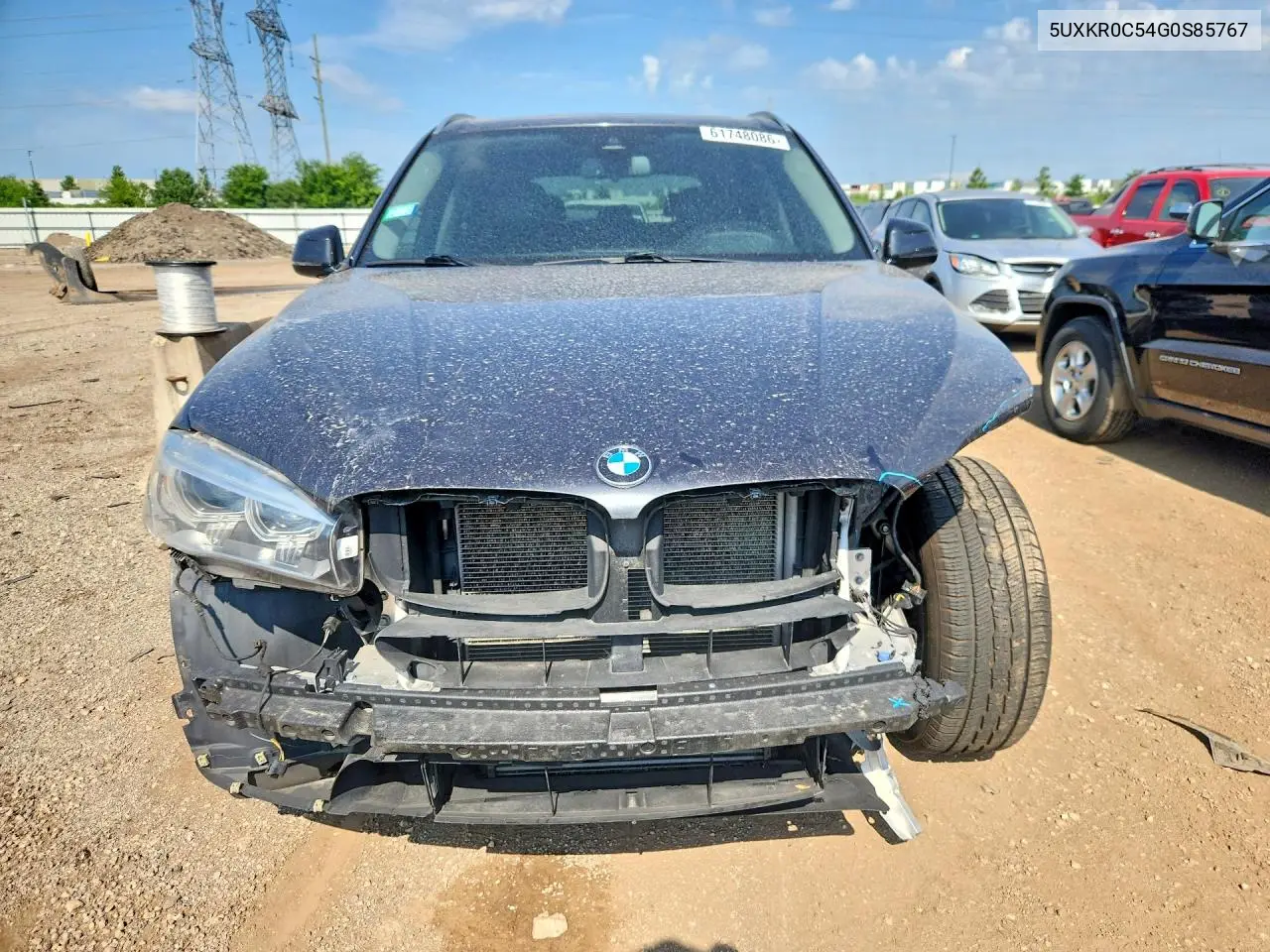 2016 BMW X5 xDrive35I VIN: 5UXKR0C54G0S85767 Lot: 61748086