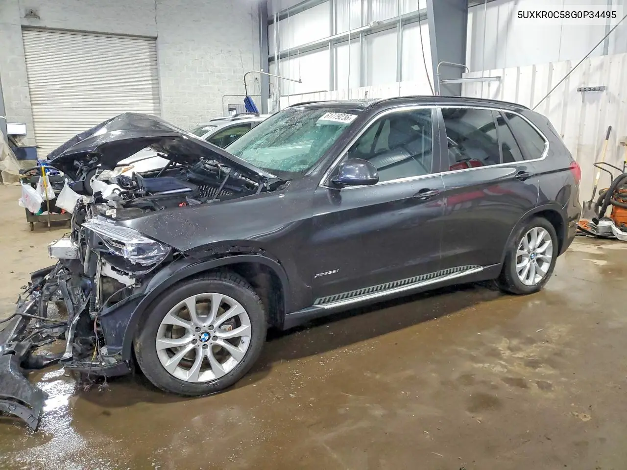 2016 BMW X5 xDrive35I VIN: 5UXKR0C58G0P34495 Lot: 61779236