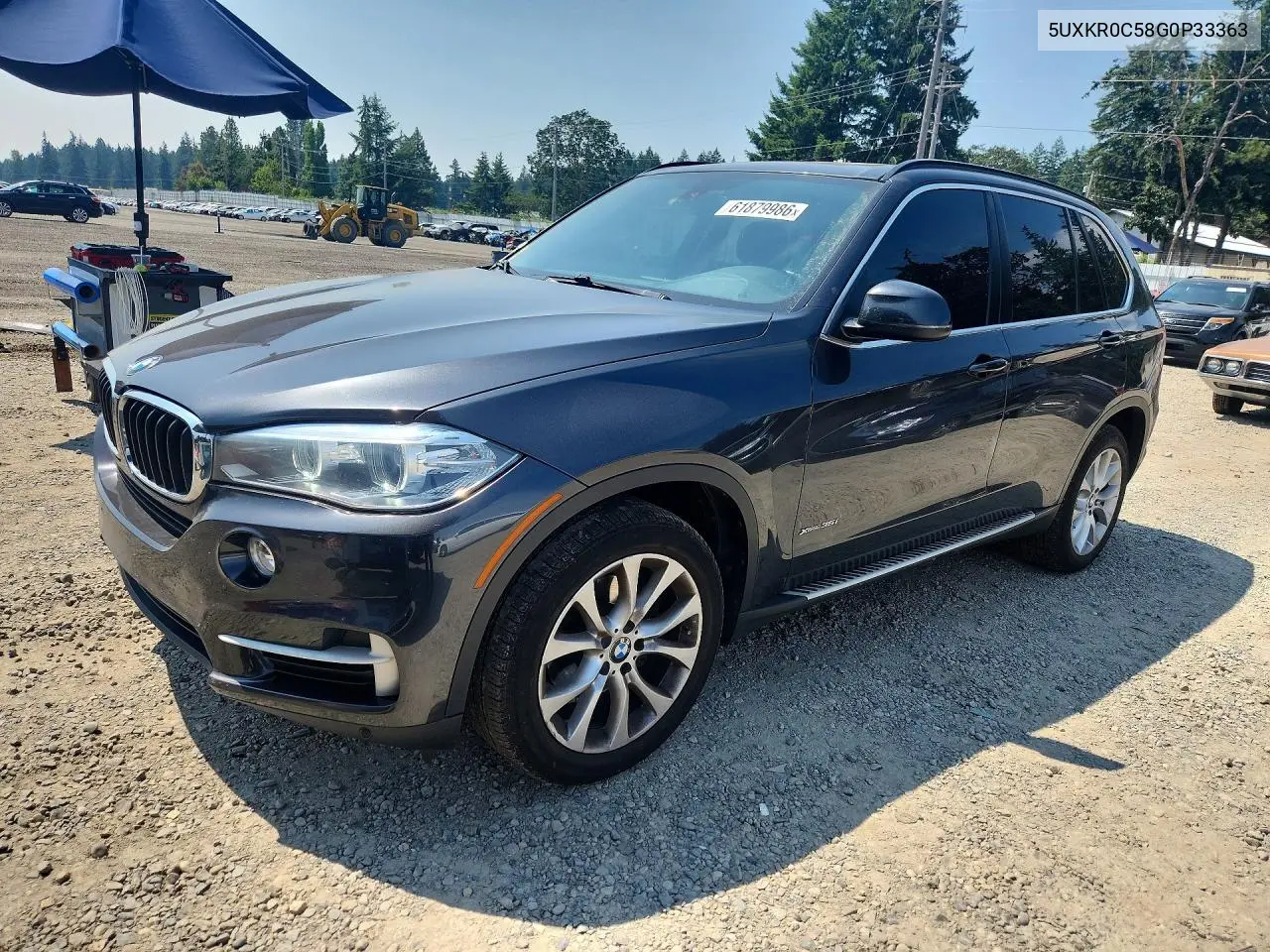 2016 BMW X5 xDrive35I VIN: 5UXKR0C58G0P33363 Lot: 61879986