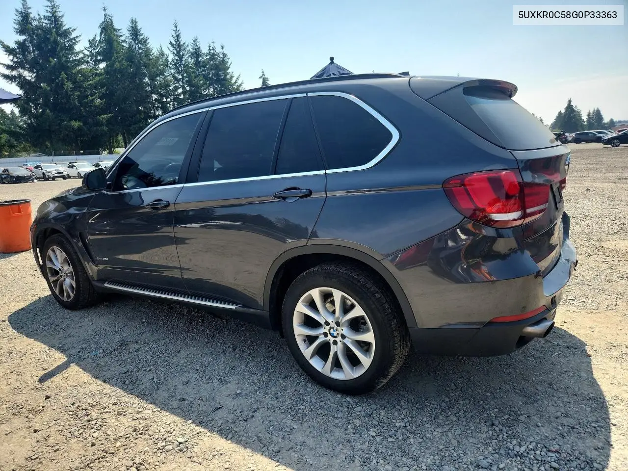 2016 BMW X5 xDrive35I VIN: 5UXKR0C58G0P33363 Lot: 61879986