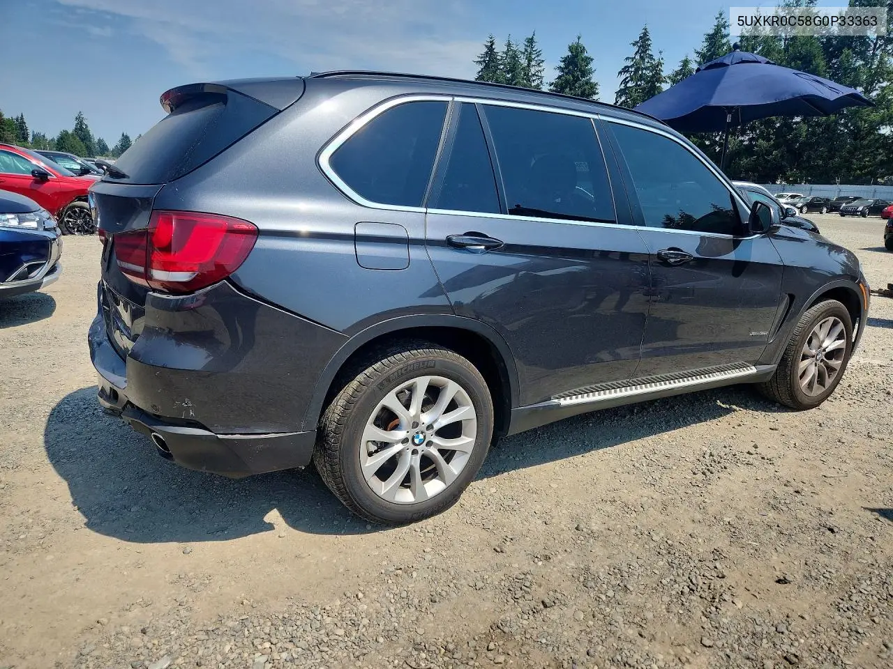 2016 BMW X5 xDrive35I VIN: 5UXKR0C58G0P33363 Lot: 61879986