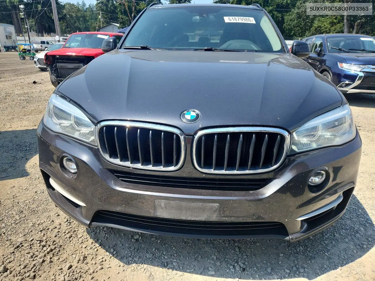 2016 BMW X5 xDrive35I VIN: 5UXKR0C58G0P33363 Lot: 61879986