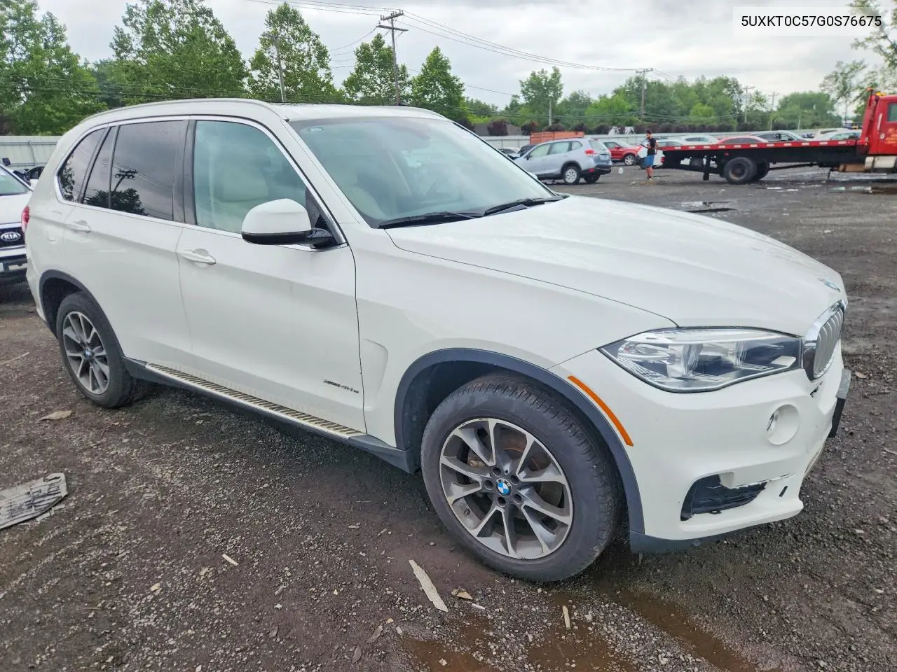 2016 BMW X5 Xdr40E VIN: 5UXKT0C57G0S76675 Lot: 61880346