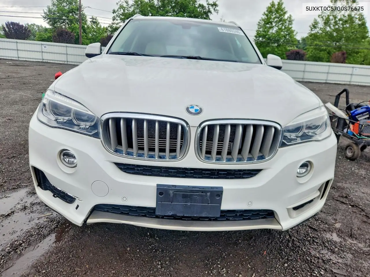 2016 BMW X5 Xdr40E VIN: 5UXKT0C57G0S76675 Lot: 61880346