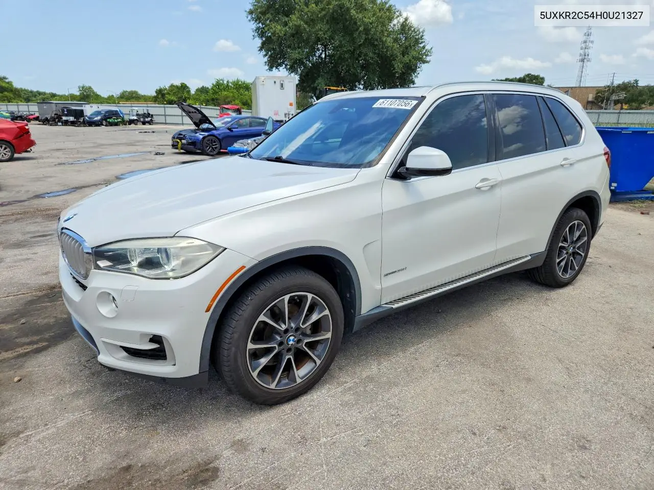 2017 BMW X5 Sdrive35I VIN: 5UXKR2C54H0U21327 Lot: 61107056