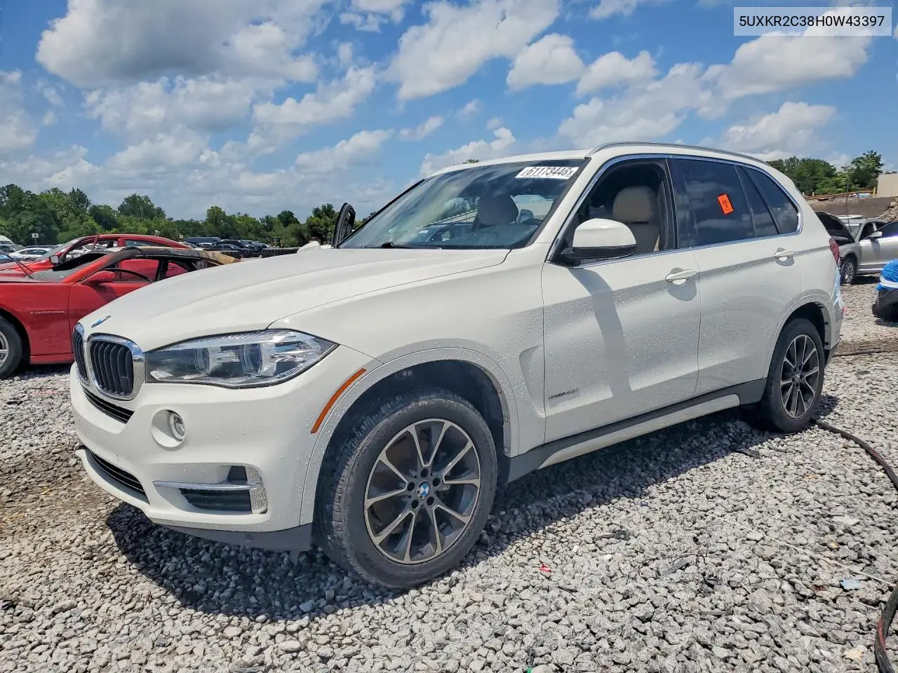 2017 BMW X5 Sdrive35I VIN: 5UXKR2C38H0W43397 Lot: 61173446