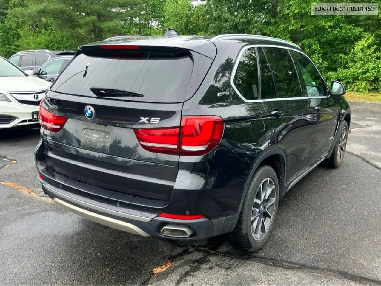 2017 BMW X5 Xdr40E VIN: 5UXKT0C31H0S81452 Lot: 62172376