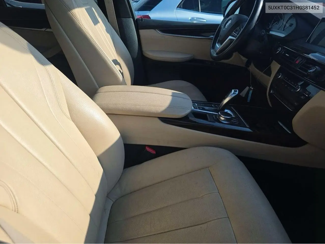 2017 BMW X5 Xdr40E VIN: 5UXKT0C31H0S81452 Lot: 62172376
