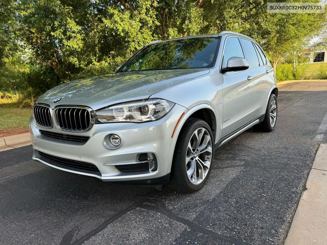 2017 BMW X5 xDrive35I VIN: 5UXKR0C32H0V75733 Lot: 62354486