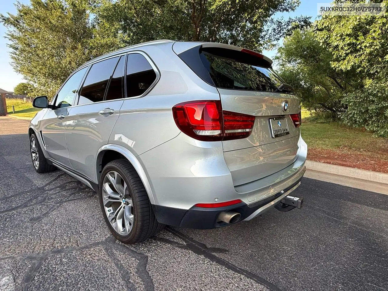 2017 BMW X5 xDrive35I VIN: 5UXKR0C32H0V75733 Lot: 62354486