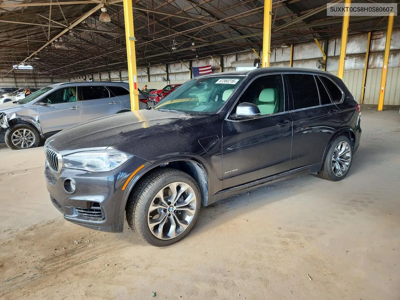 2017 BMW X5 Xdr40E VIN: 5UXKT0C58H0S80607 Lot: 62360216