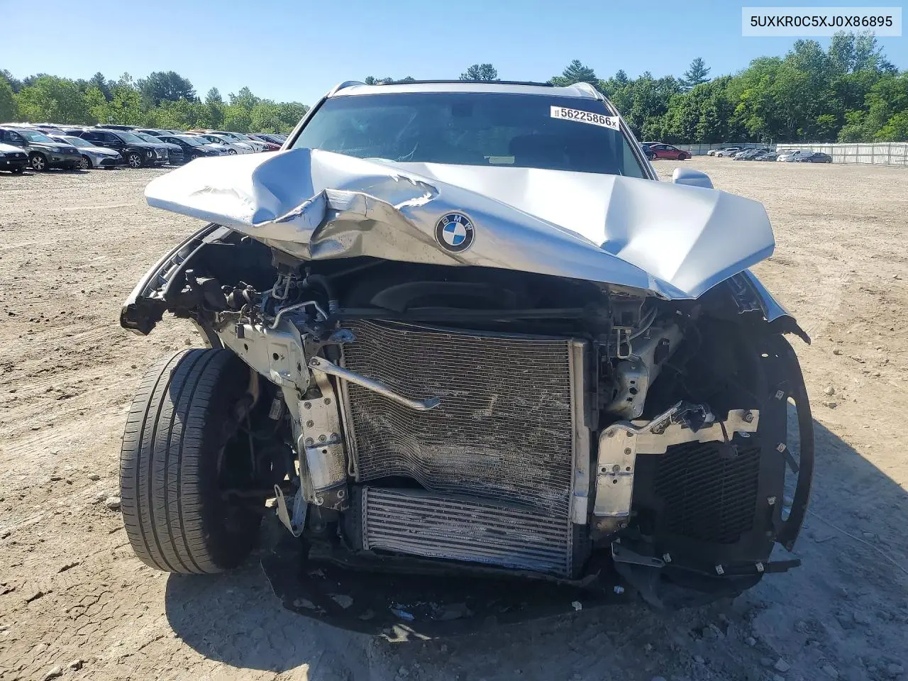 2018 BMW X5 xDrive35I VIN: 5UXKR0C5XJ0X86895 Lot: 56225866