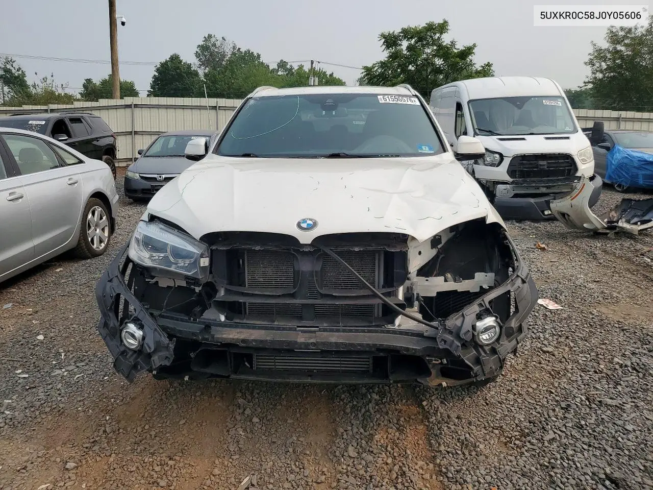 2018 BMW X5 xDrive35I VIN: 5UXKR0C58J0Y05606 Lot: 61556576
