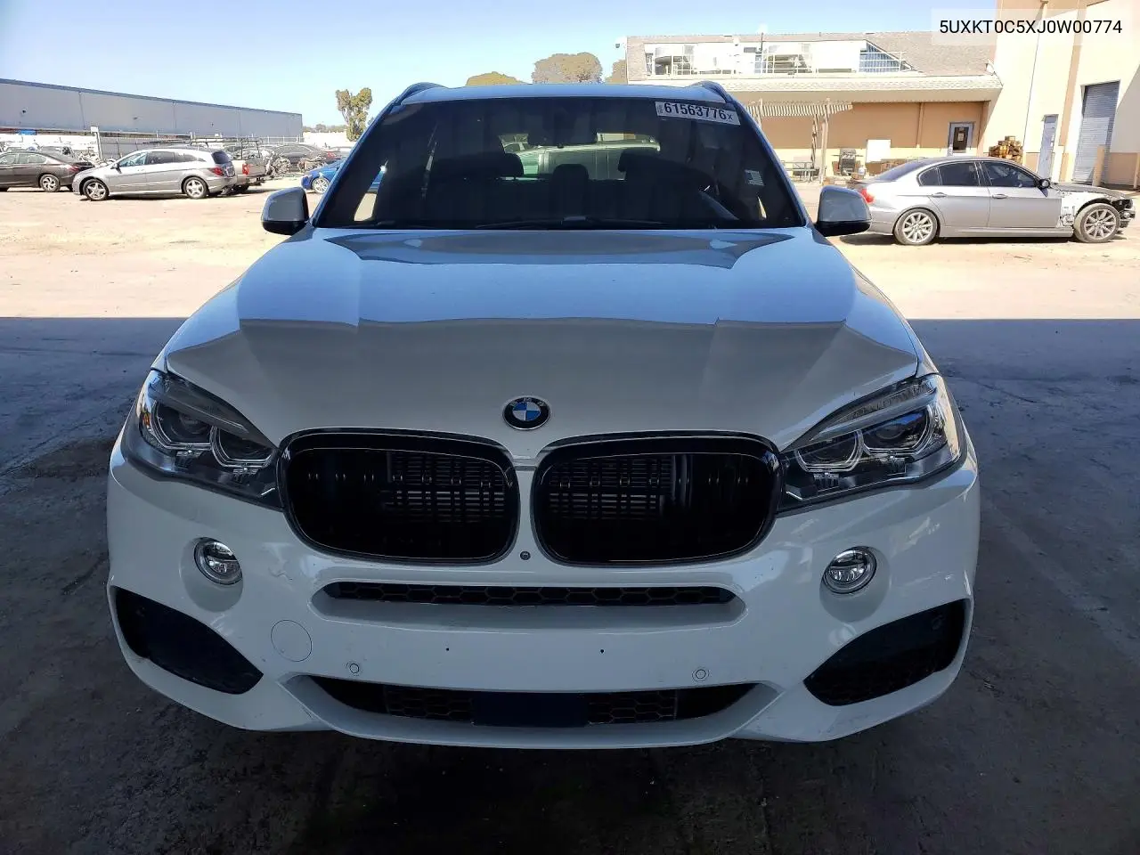 2018 BMW X5 Xdr40E VIN: 5UXKT0C5XJ0W00774 Lot: 61563776