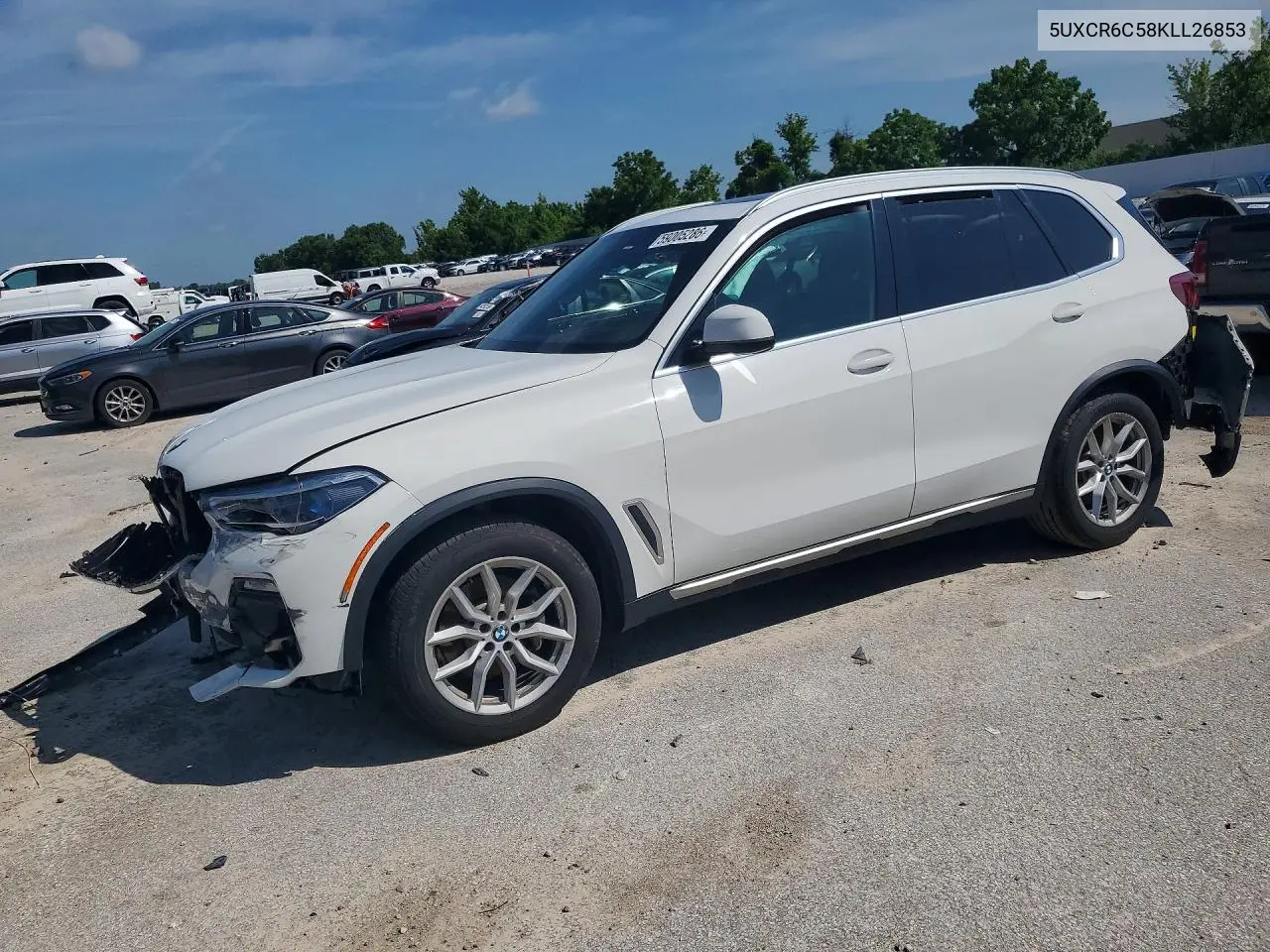 2019 BMW X5 xDrive40I VIN: 5UXCR6C58KLL26853 Lot: 59005286