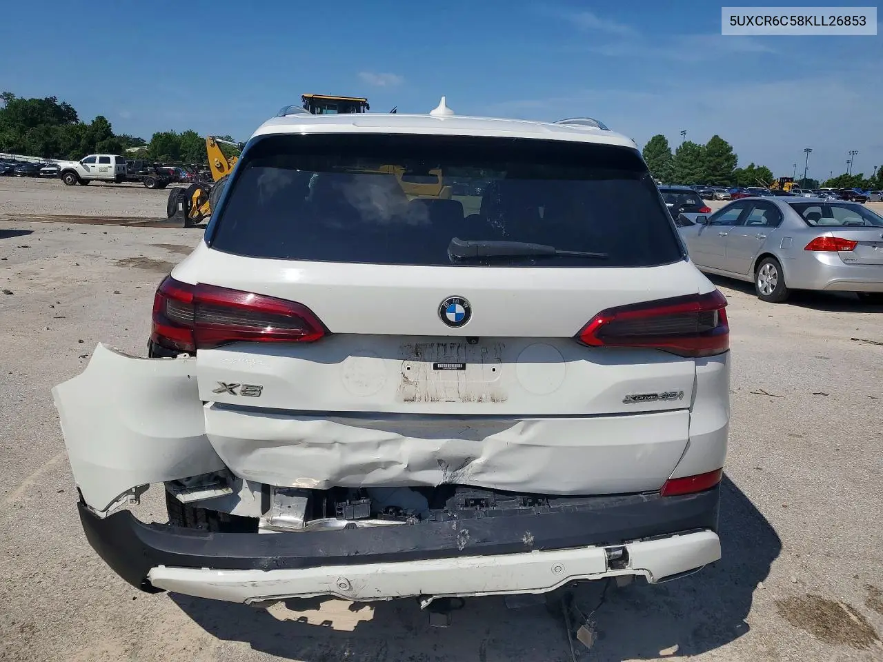 2019 BMW X5 xDrive40I VIN: 5UXCR6C58KLL26853 Lot: 59005286