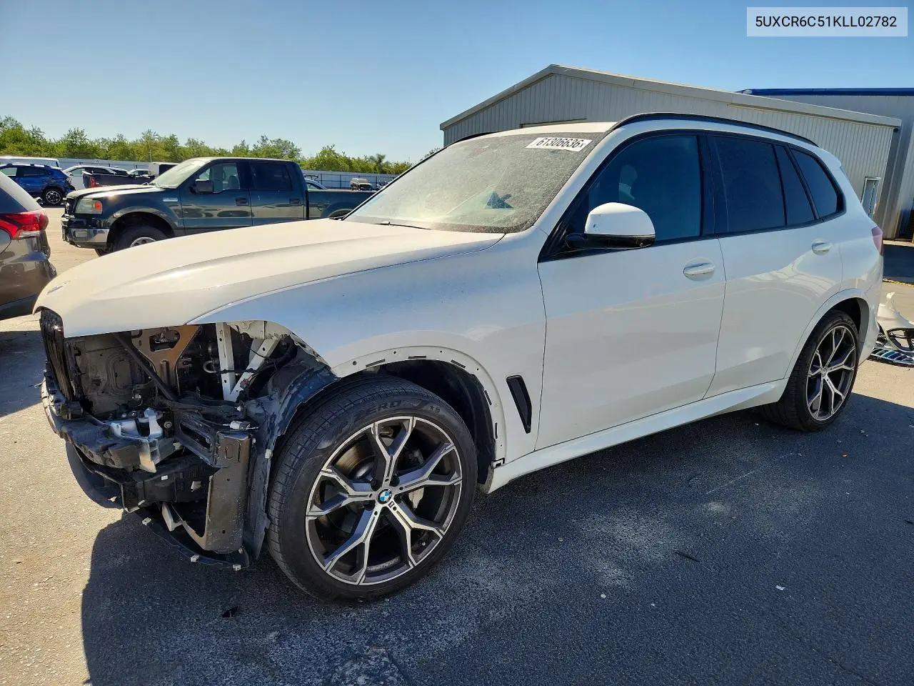 2019 BMW X5 VIN: 5UXCR6C51KLL02782 Lot: 61306636