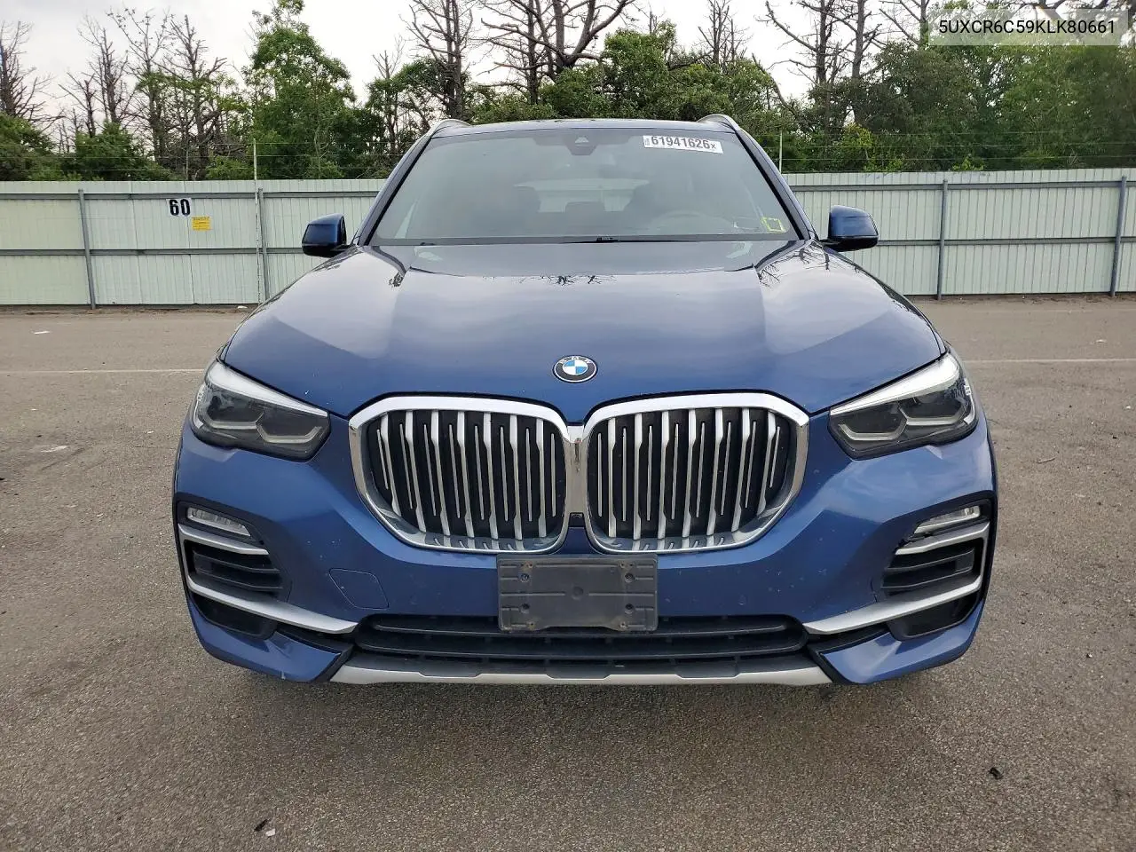 2019 BMW X5 xDrive40I VIN: 5UXCR6C59KLK80661 Lot: 61941626