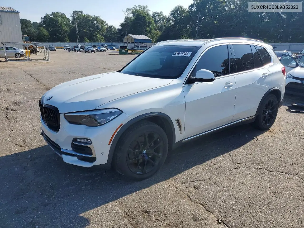 2020 BMW X5 Sdrive 40I VIN: 5UXCR4C03L9B52023 Lot: 58516706