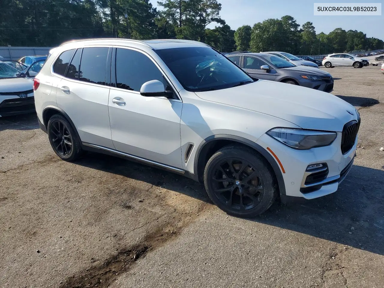 2020 BMW X5 Sdrive 40I VIN: 5UXCR4C03L9B52023 Lot: 58516706