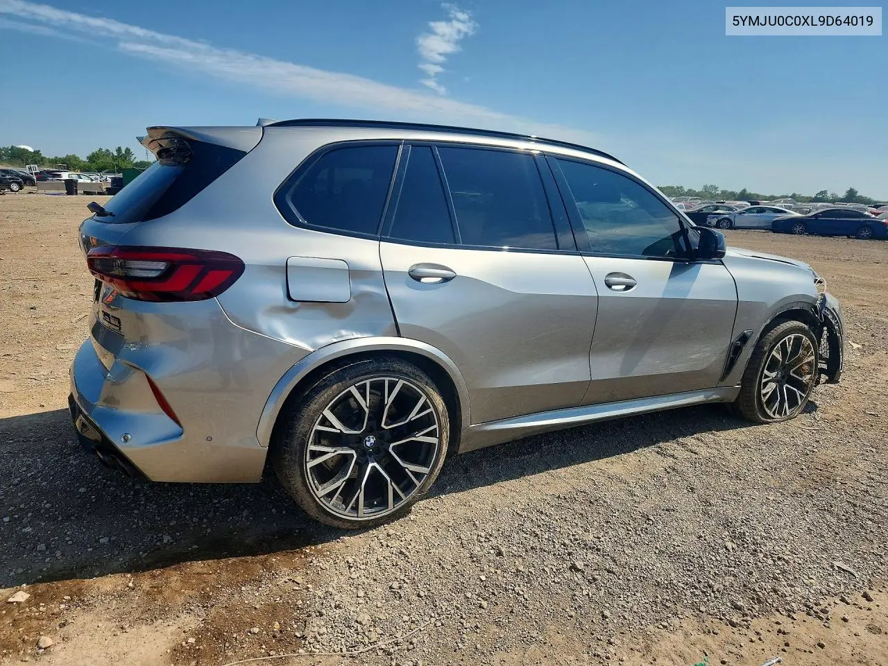 2020 BMW X5 M VIN: 5YMJU0C0XL9D64019 Lot: 60691106