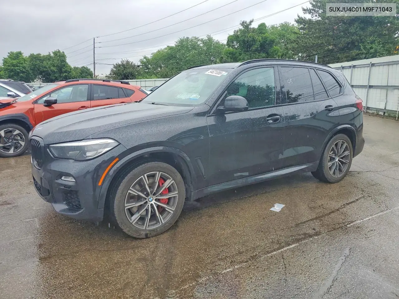 2021 BMW X5 M50I VIN: 5UXJU4C01M9F71043 Lot: 54621086