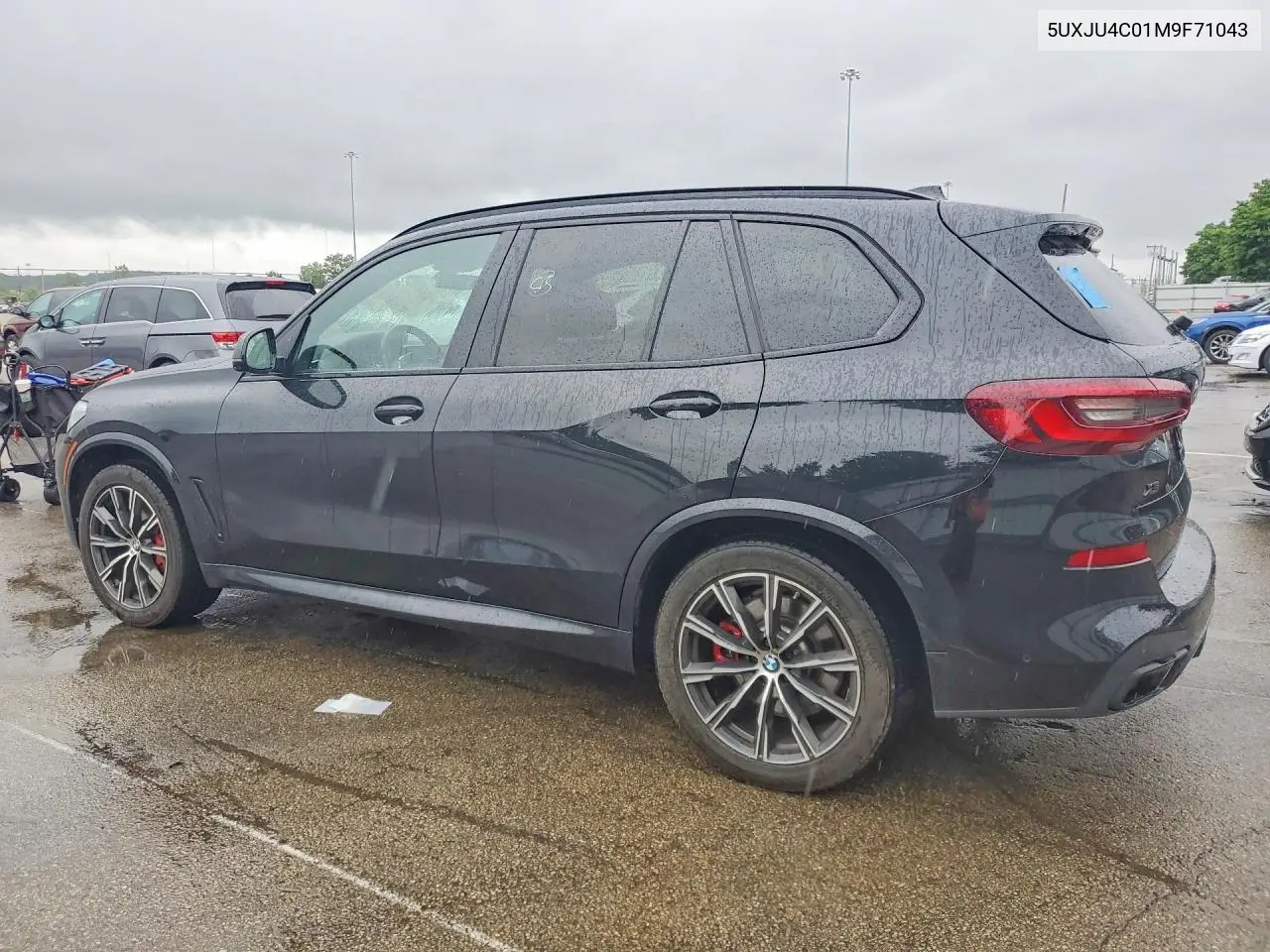 2021 BMW X5 M50I VIN: 5UXJU4C01M9F71043 Lot: 54621086