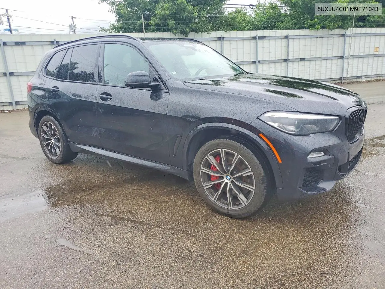 2021 BMW X5 M50I VIN: 5UXJU4C01M9F71043 Lot: 54621086