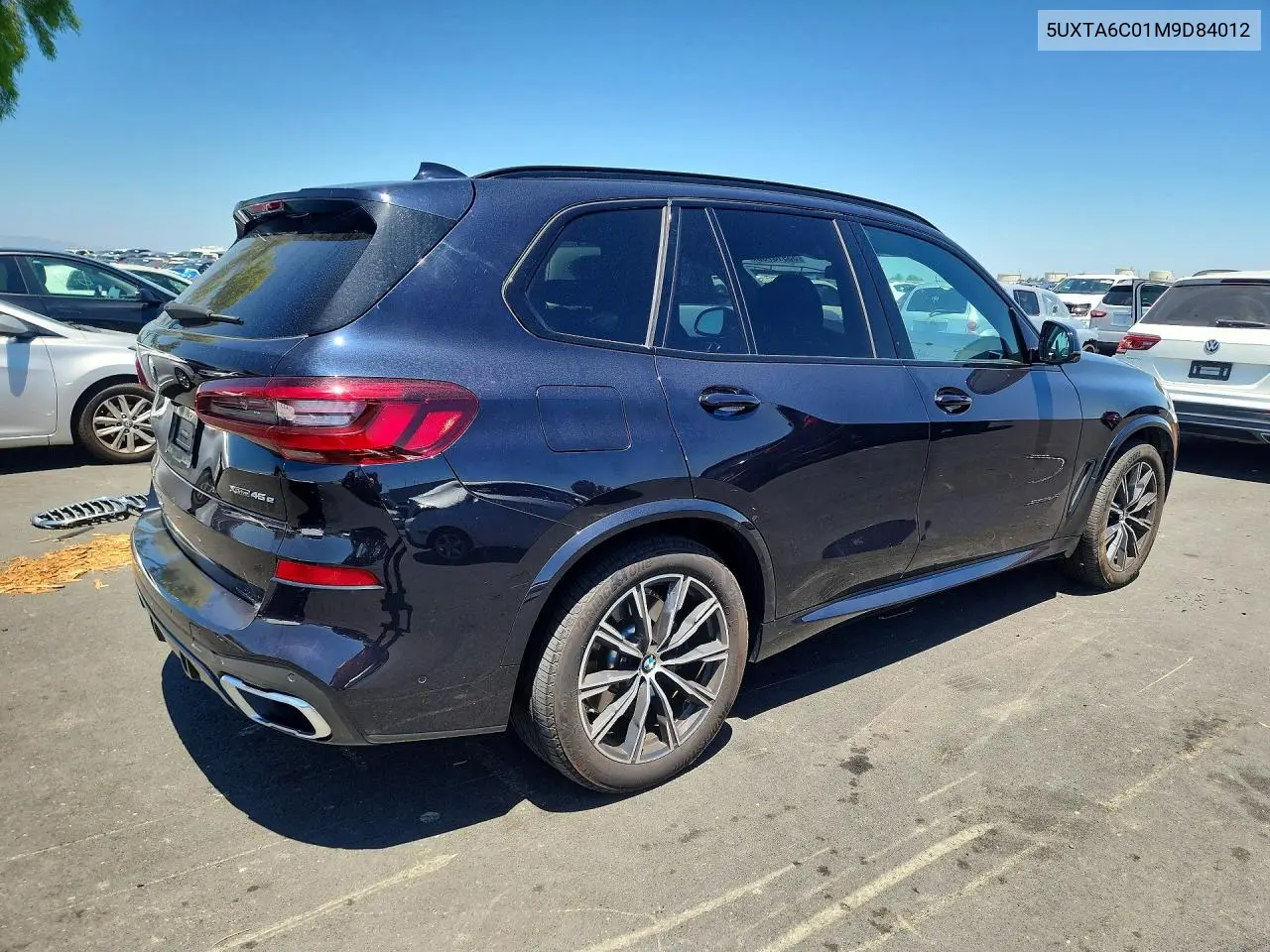 2021 BMW X5 xDrive45E VIN: 5UXTA6C01M9D84012 Lot: 55915756