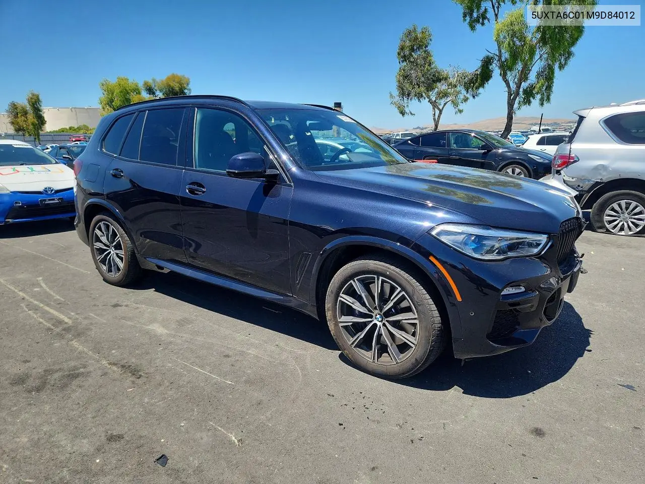 2021 BMW X5 xDrive45E VIN: 5UXTA6C01M9D84012 Lot: 55915756