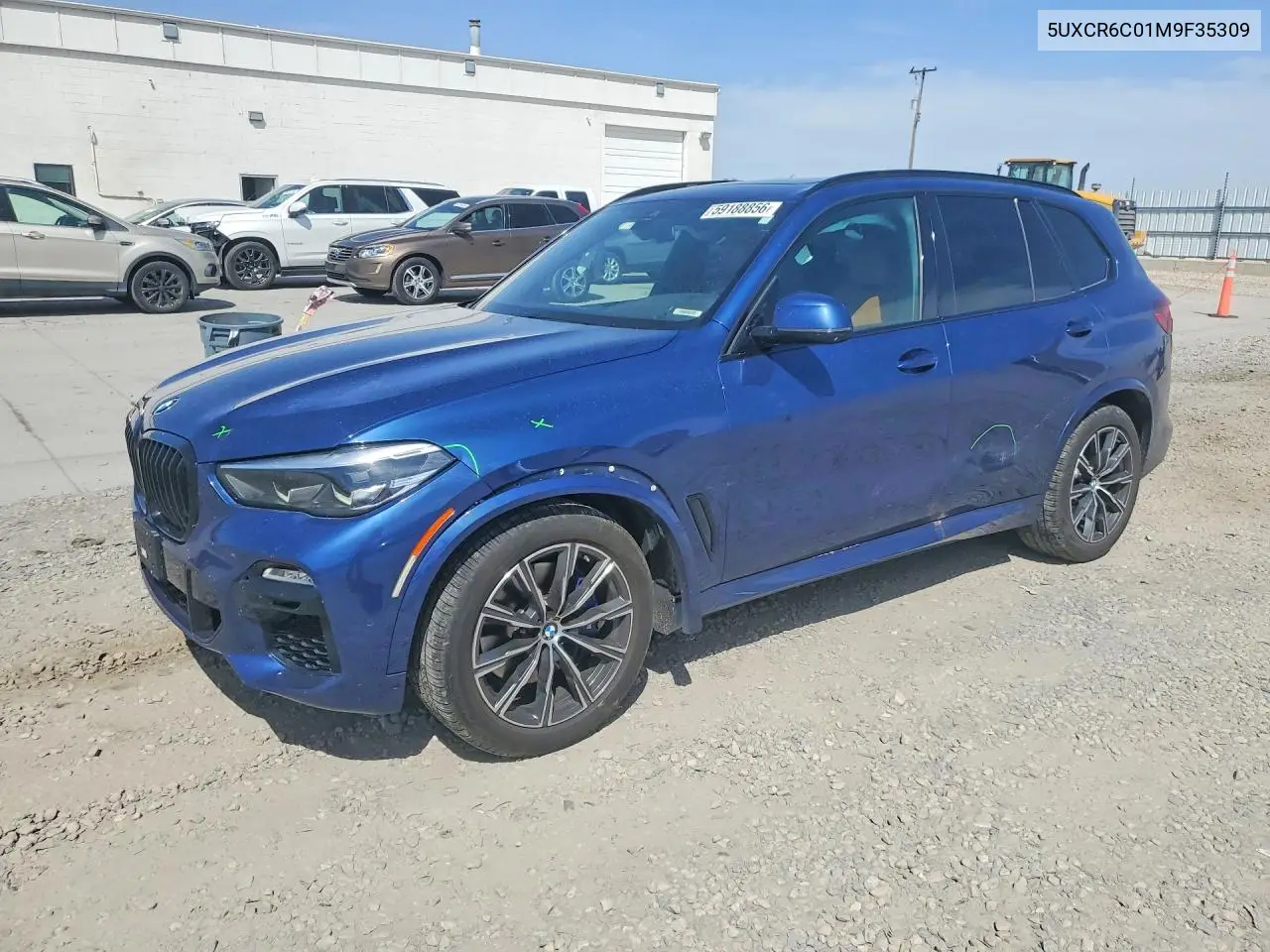 2021 BMW X5 xDrive40I VIN: 5UXCR6C01M9F35309 Lot: 59188856