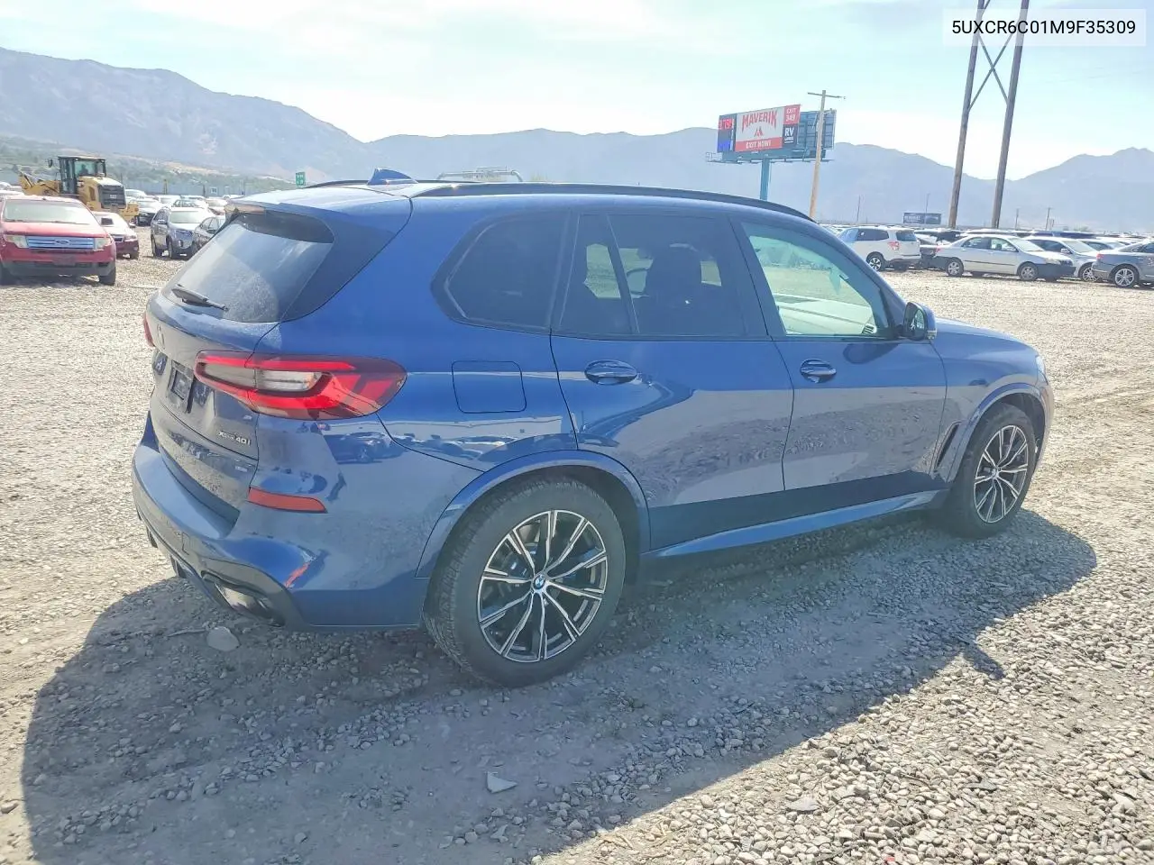 2021 BMW X5 xDrive40I VIN: 5UXCR6C01M9F35309 Lot: 59188856