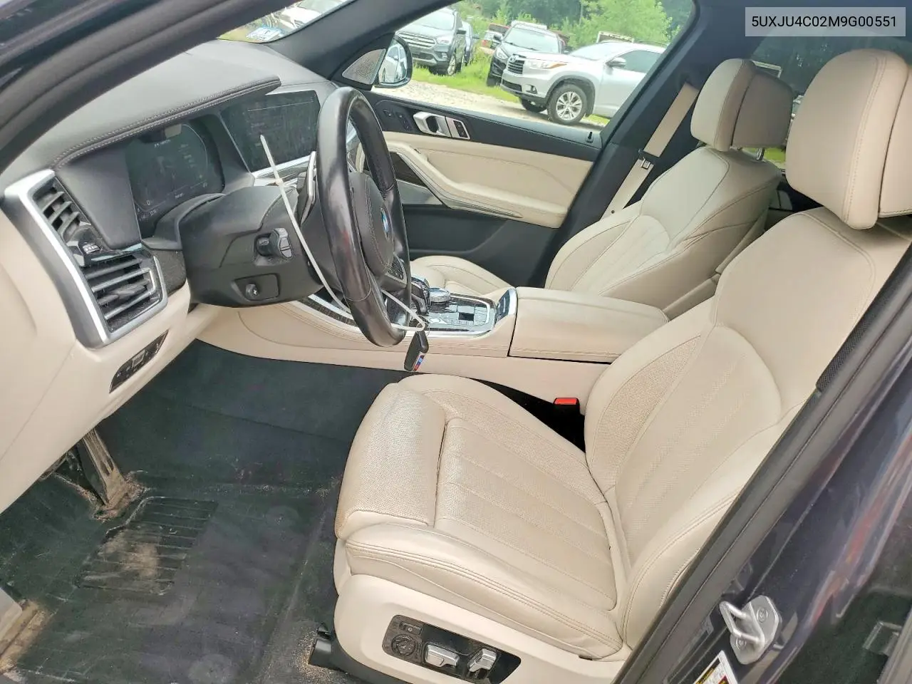 2021 BMW X5 M50I VIN: 5UXJU4C02M9G00551 Lot: 60208686