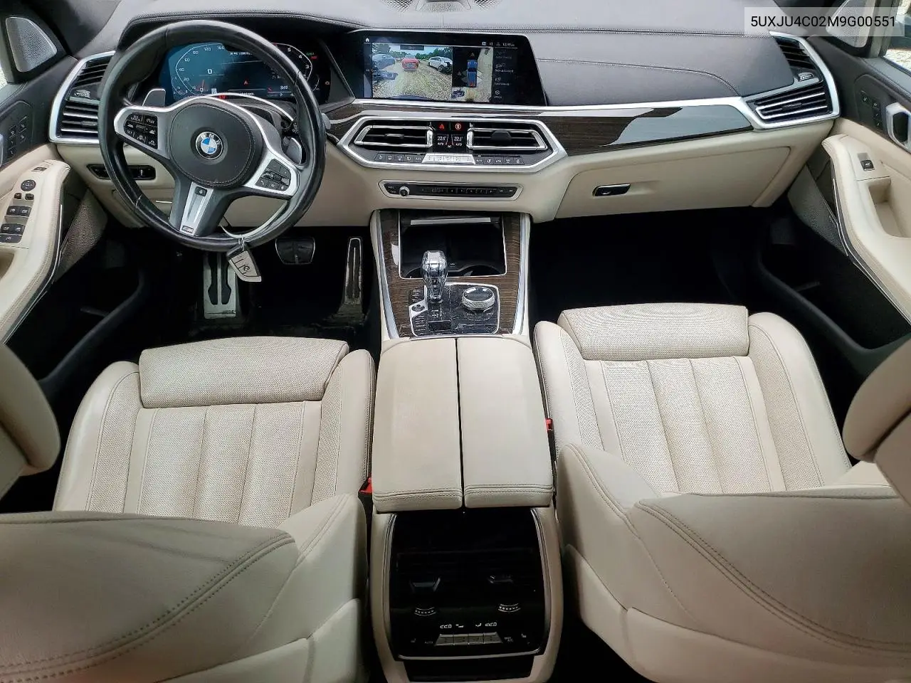 2021 BMW X5 M50I VIN: 5UXJU4C02M9G00551 Lot: 60208686