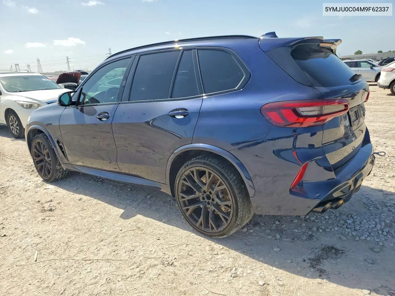 2021 BMW X5 M VIN: 5YMJU0C04M9F62337 Lot: 60395536