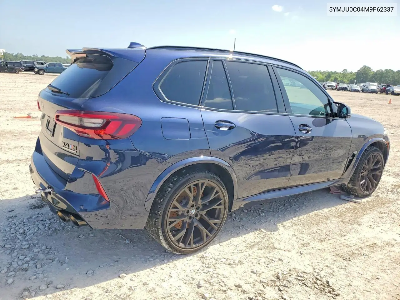2021 BMW X5 M VIN: 5YMJU0C04M9F62337 Lot: 60395536