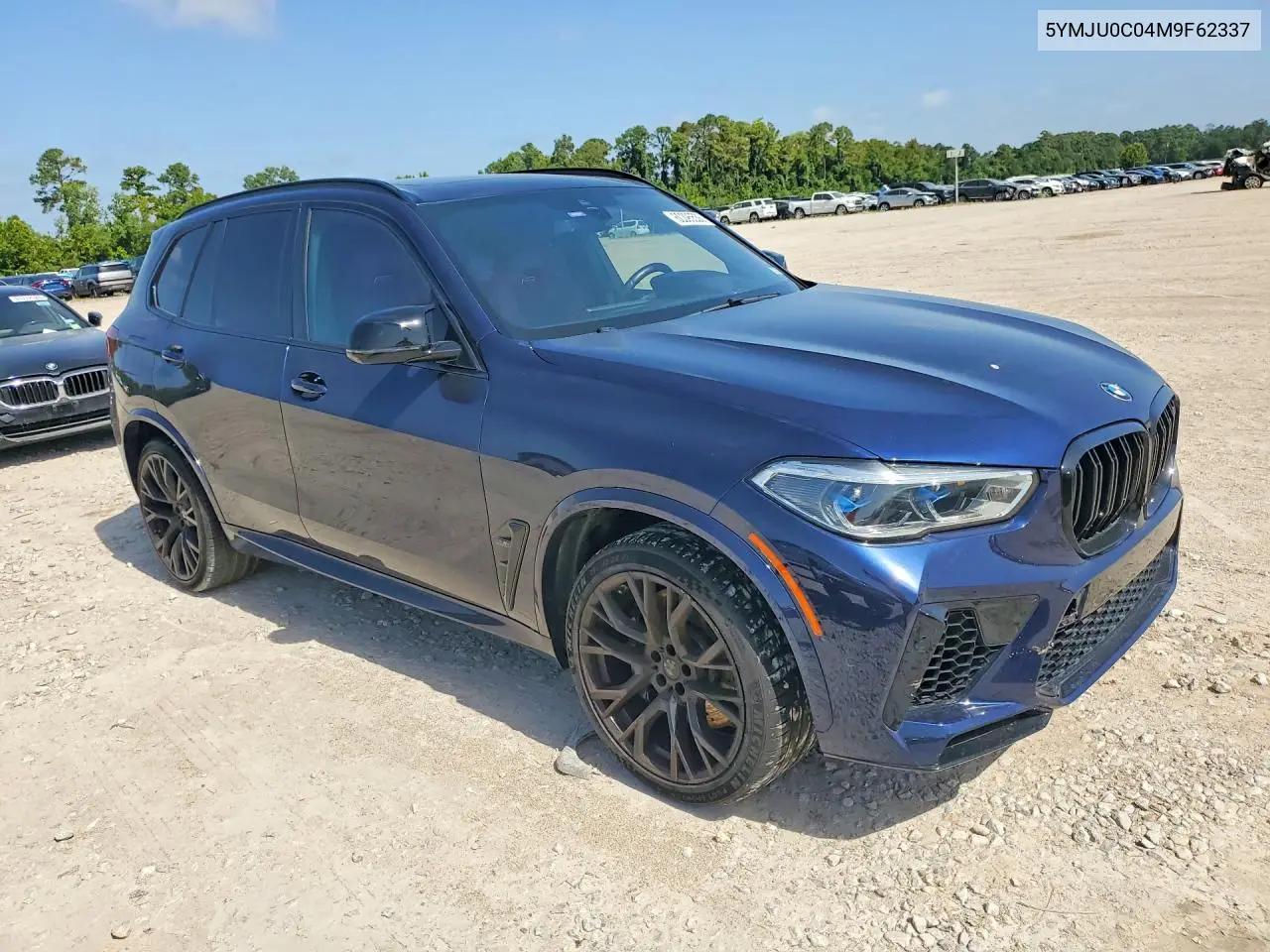 2021 BMW X5 M VIN: 5YMJU0C04M9F62337 Lot: 60395536