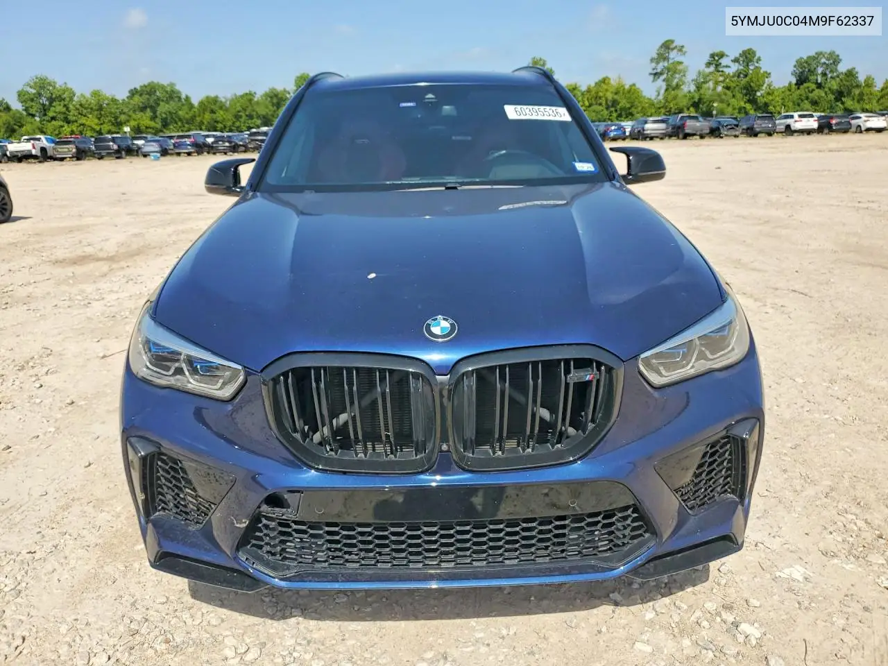 2021 BMW X5 M VIN: 5YMJU0C04M9F62337 Lot: 60395536