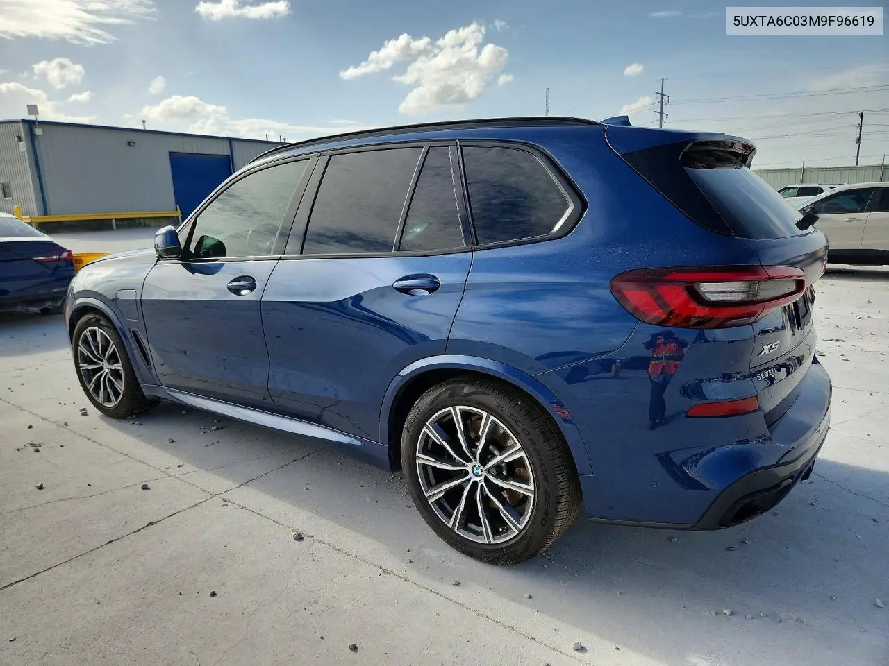 2021 BMW X5 xDrive45E VIN: 5UXTA6C03M9F96619 Lot: 60789236
