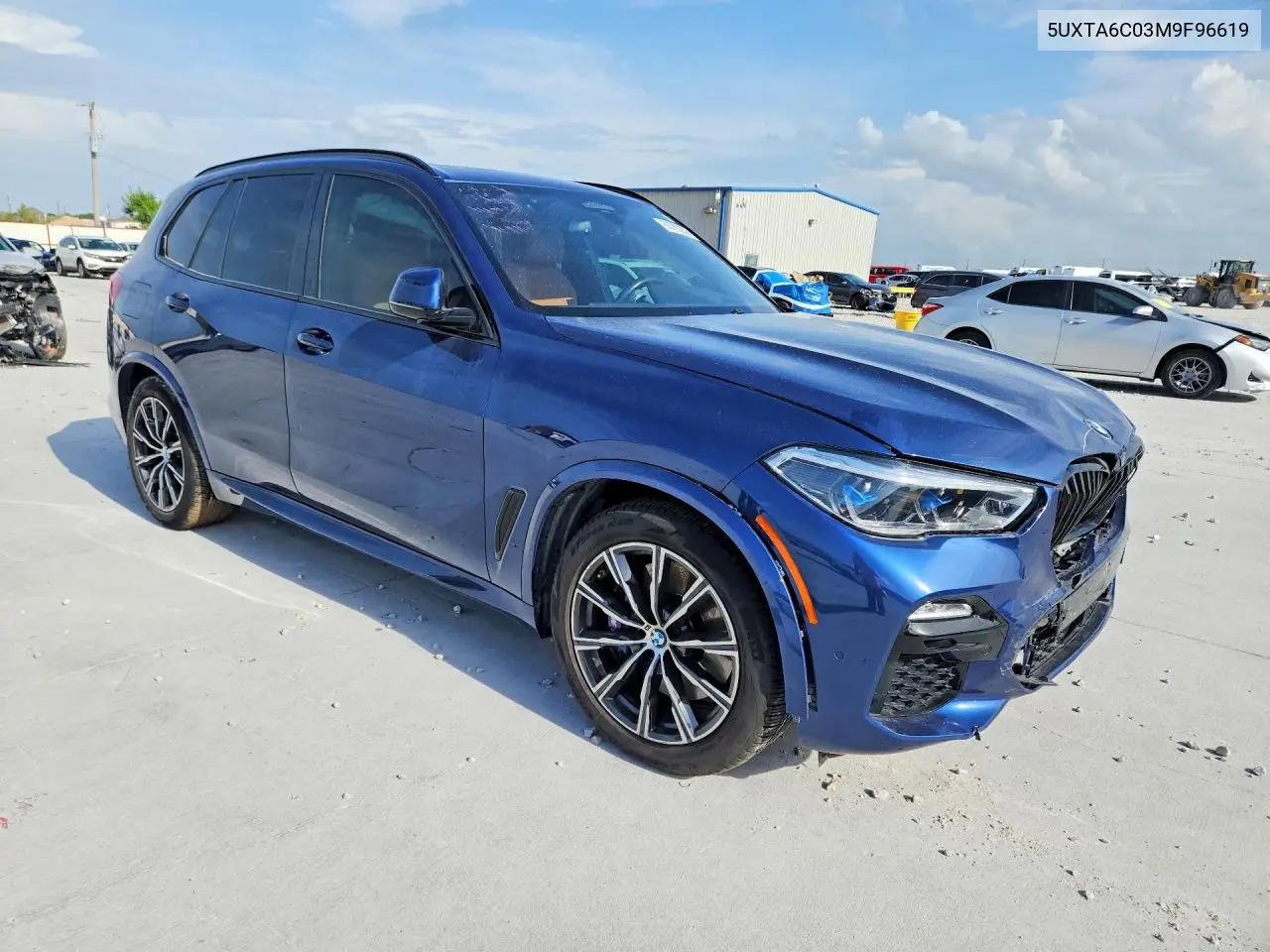 2021 BMW X5 xDrive45E VIN: 5UXTA6C03M9F96619 Lot: 60789236