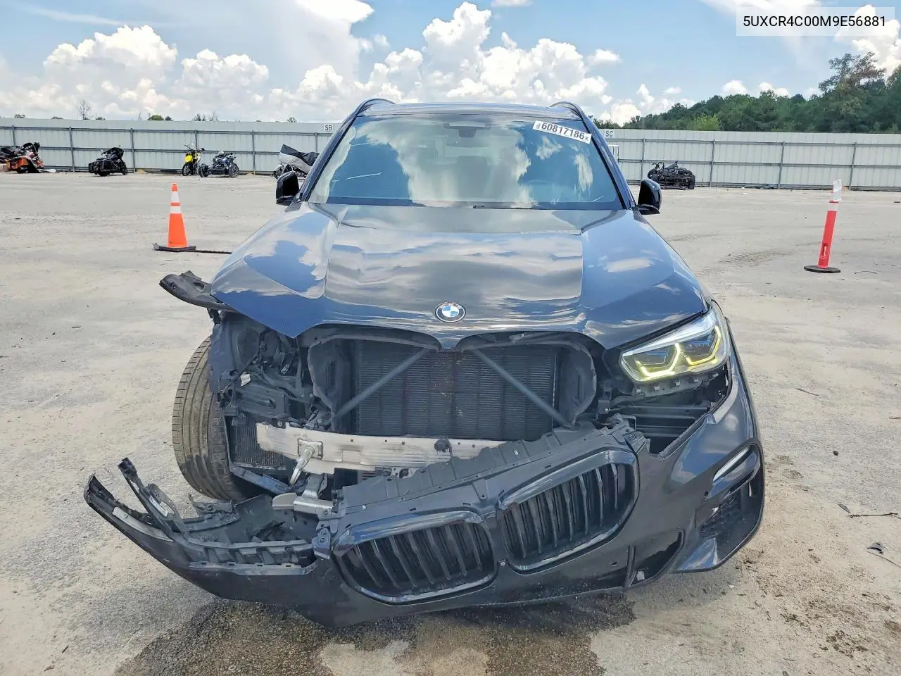 2021 BMW X5 Sdrive 40I VIN: 5UXCR4C00M9E56881 Lot: 60817186