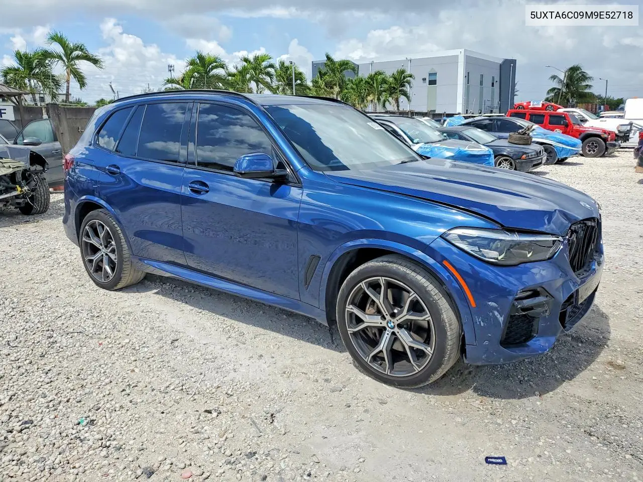 2021 BMW X5 xDrive45E VIN: 5UXTA6C09M9E52718 Lot: 61804306