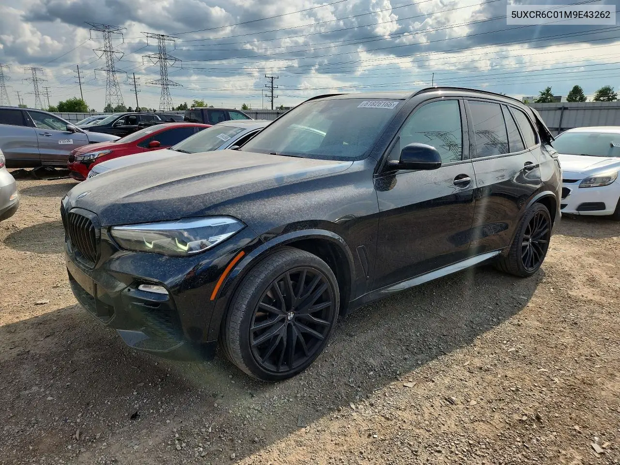 2021 BMW X5 xDrive40I VIN: 5UXCR6C01M9E43262 Lot: 61826166