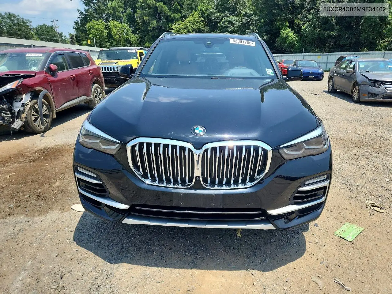 2021 BMW X5 Sdrive 40I VIN: 5UXCR4C02M9F34402 Lot: 62001706